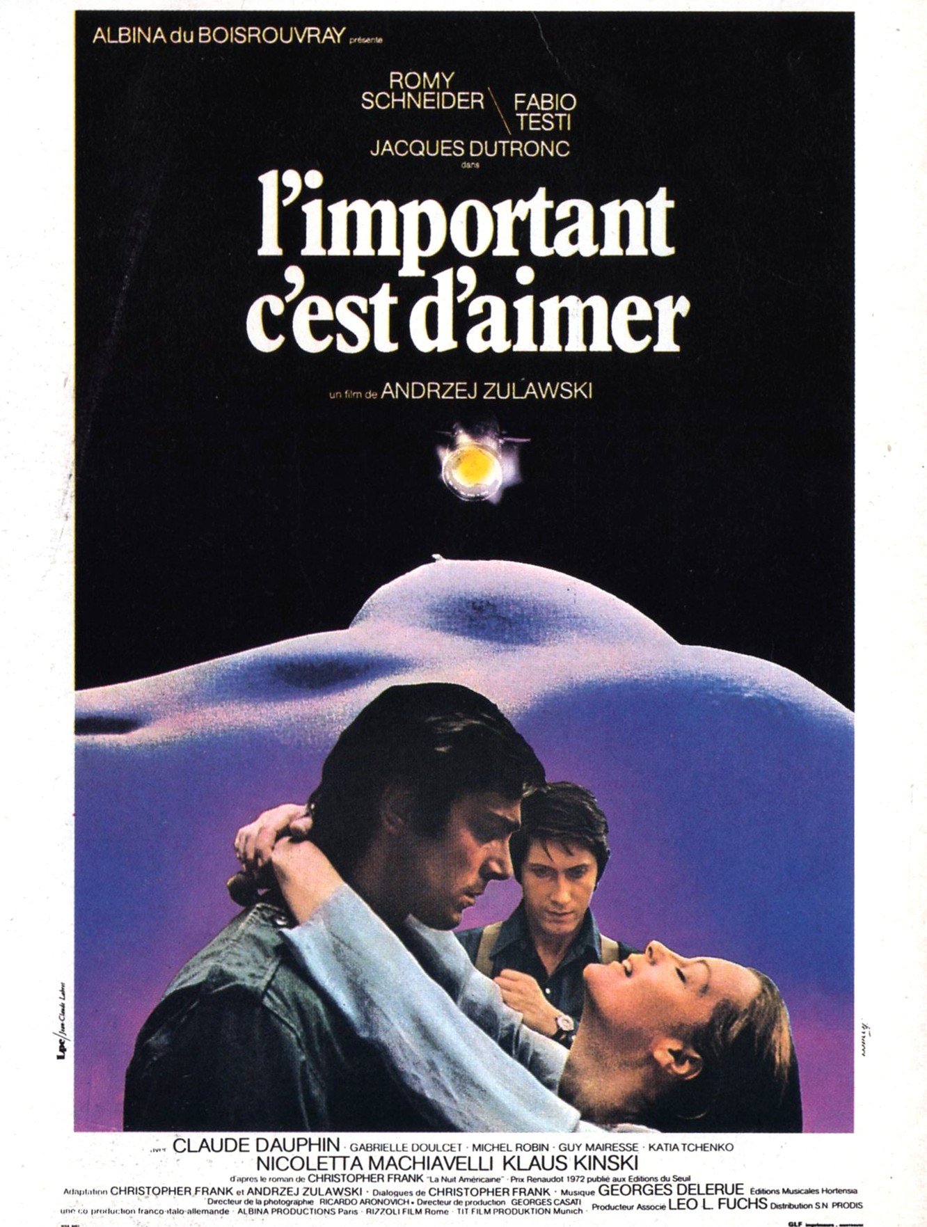 Poster of the movie L'Important c'est d'aimer