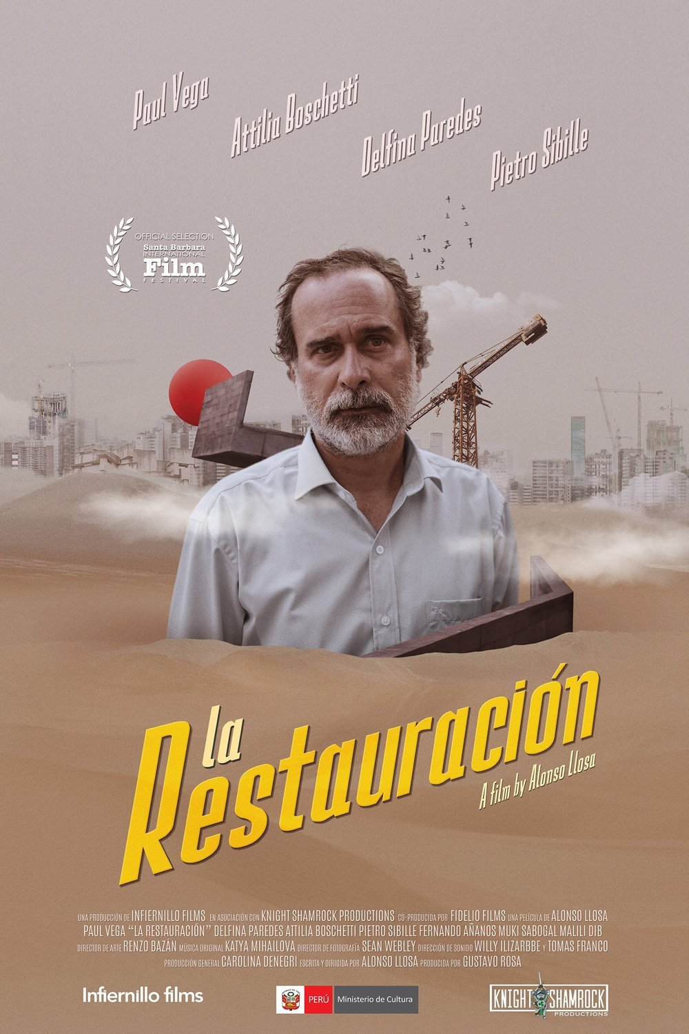 L'affiche originale du film The Restoration en espagnol