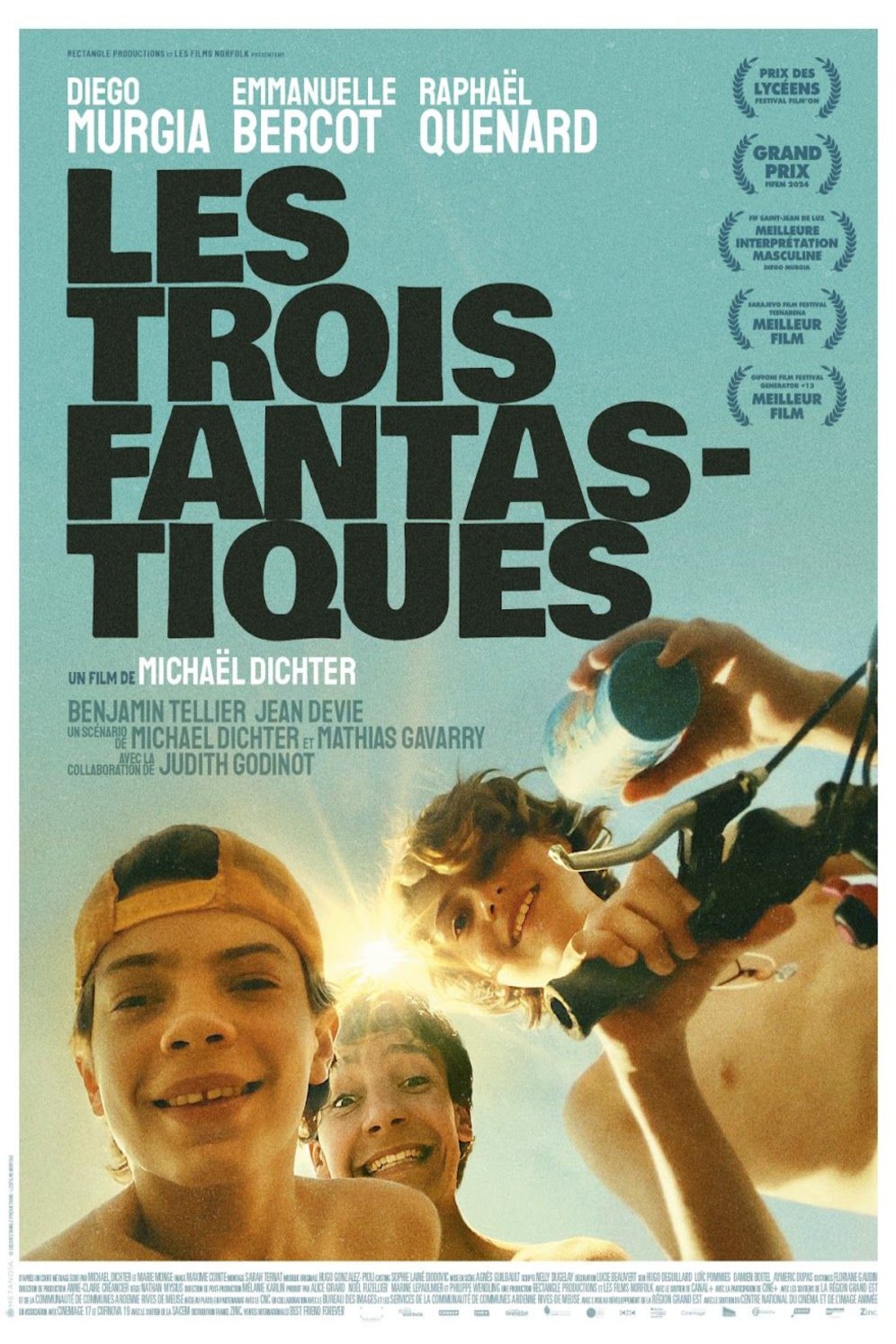 L'affiche du film Les trois fantastiques
