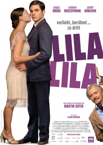 German poster of the movie Lila, Lila