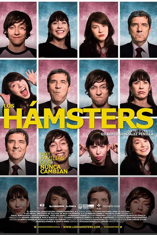 L'affiche originale du film Los Hámsters en espagnol
