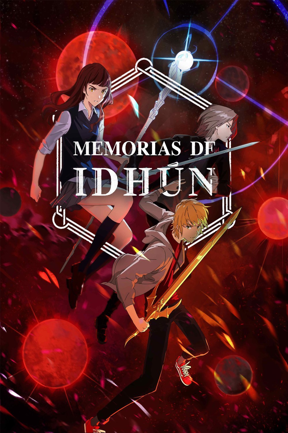 L'affiche originale du film Memorias de Idhún en espagnol