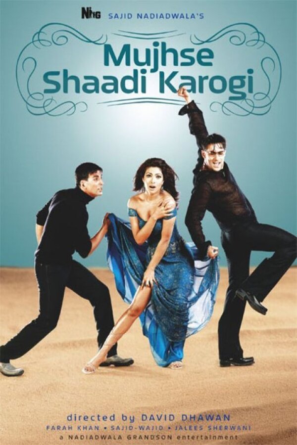 L'affiche originale du film Mujhse Shaadi Karogi en Hindi