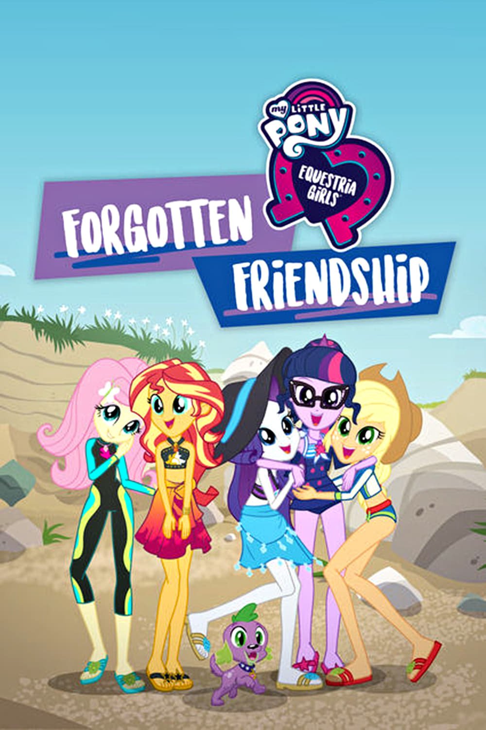 L'affiche du film My Little Pony Equestria Girls: Forgotten Friendship [2018]