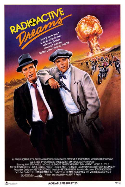 L'affiche du film Radioactive Dreams