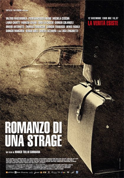 L'affiche originale du film Piazza Fontana: The Italian Conspiracy en italien