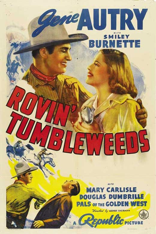 L'affiche du film Rovin' Tumbleweeds