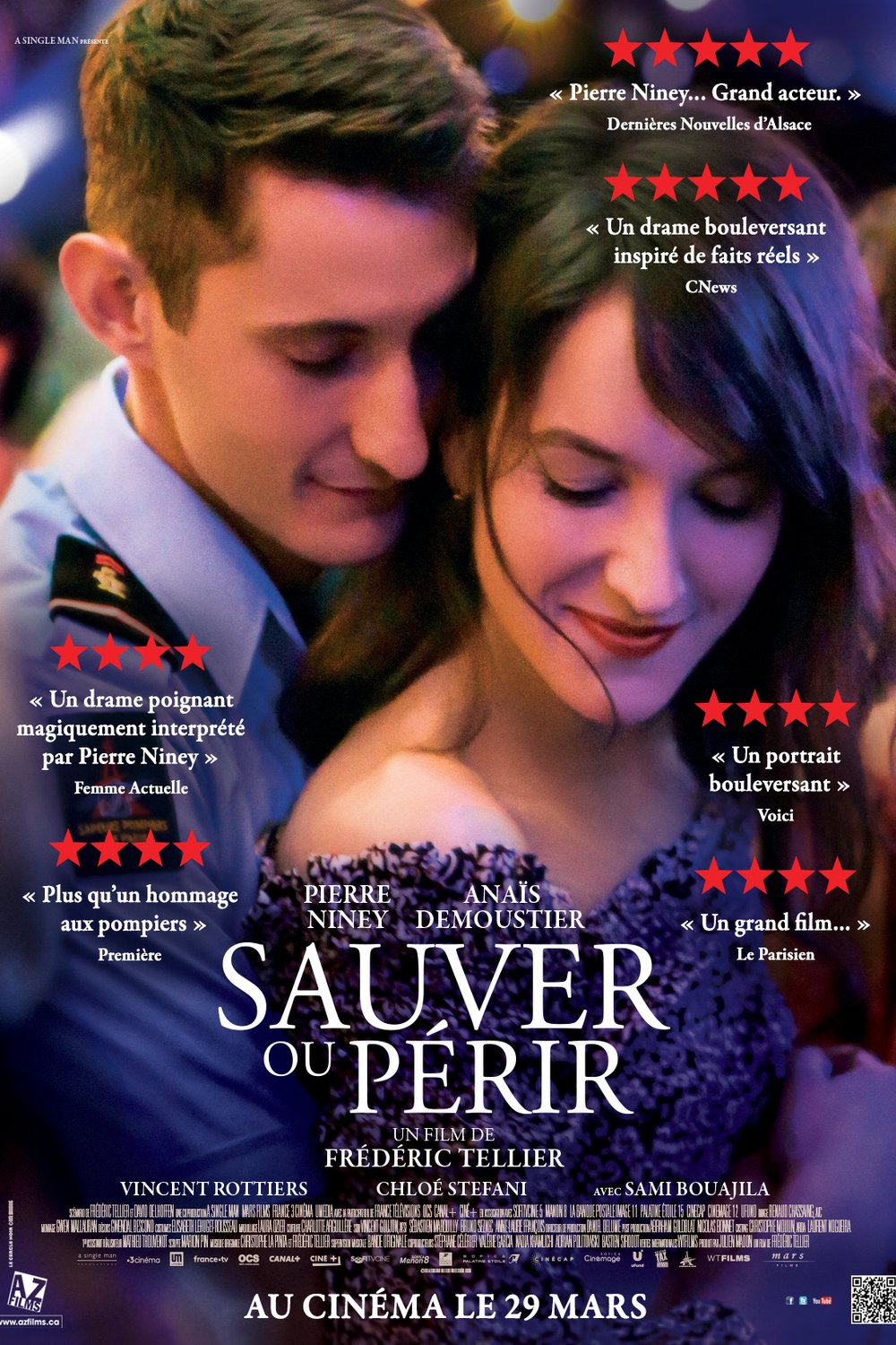 L'affiche du film Sauver ou périr