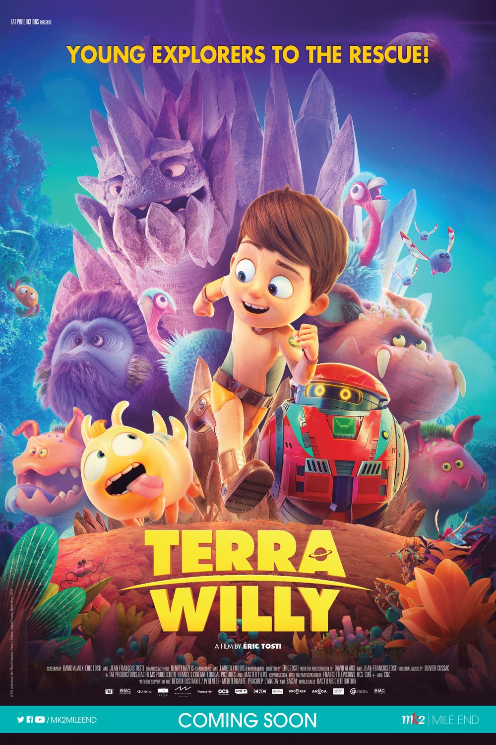 L'affiche du film Terra Willy: Unexplored Planet