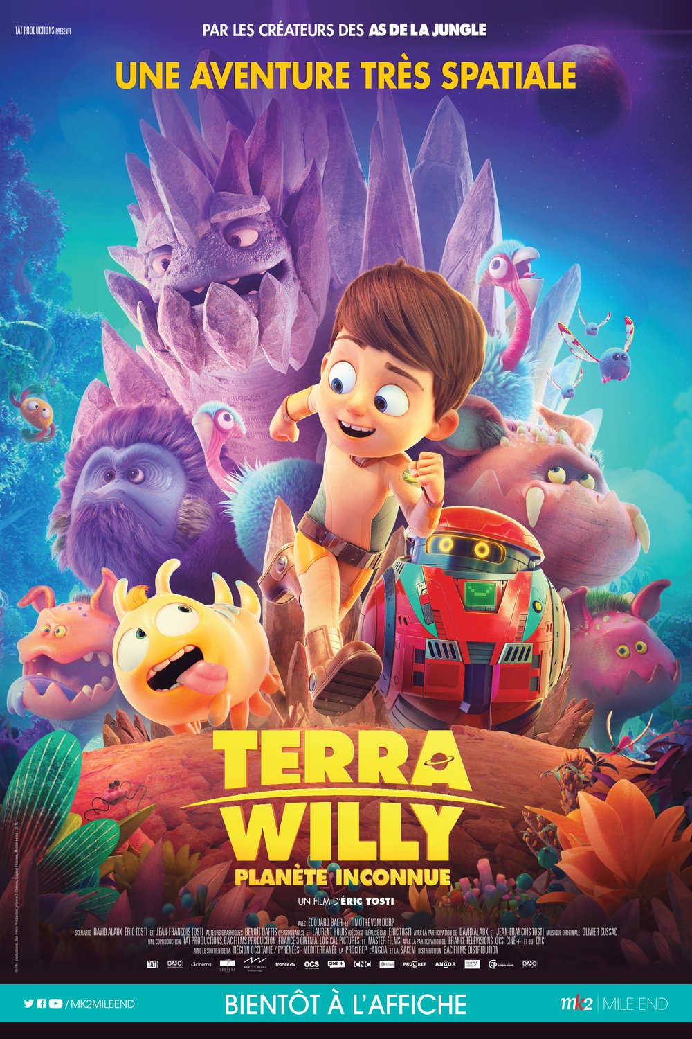 L'affiche du film Terra Willy: Planète inconnue