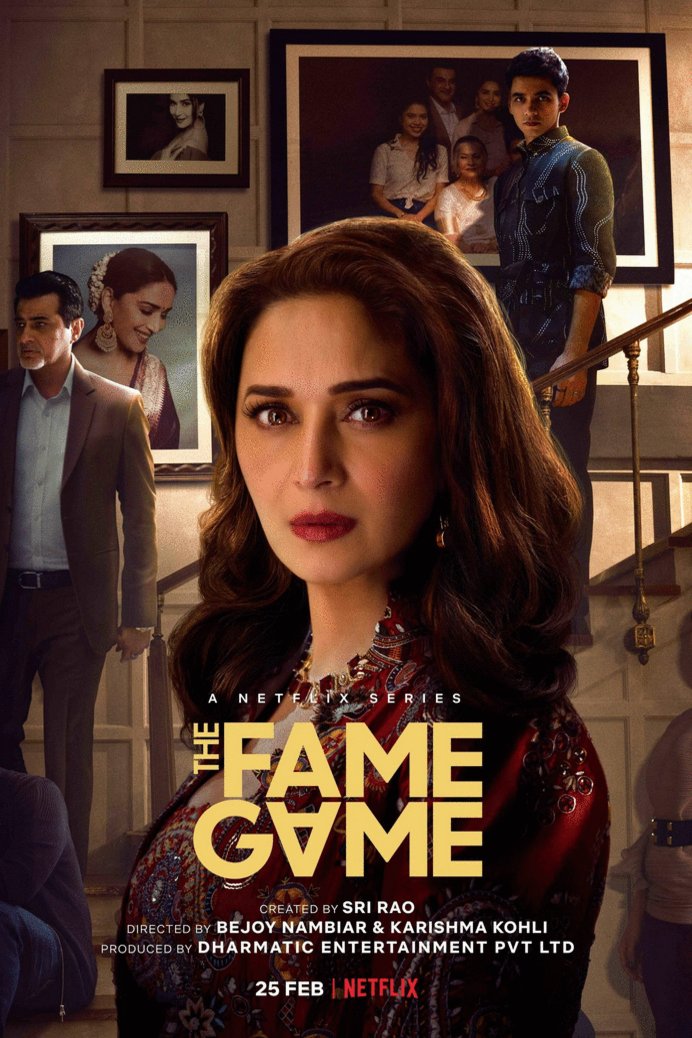 Hindi poster of the movie The Fame Game