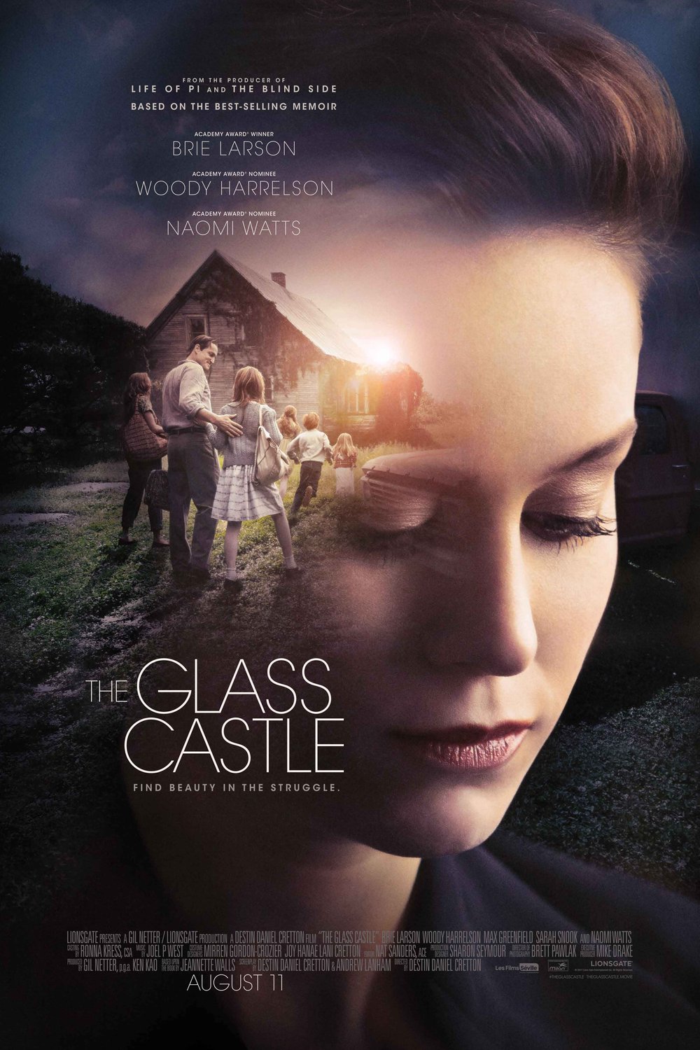 L'affiche du film The Glass Castle