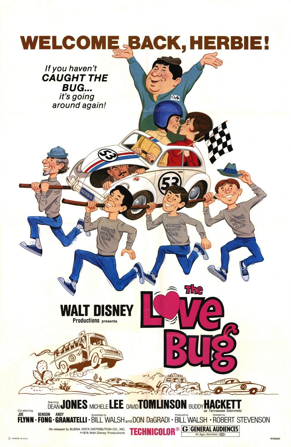 L'affiche du film The Love Bug
