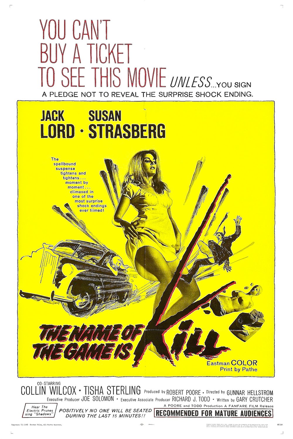 L'affiche du film The Name of the Game Is Kill!