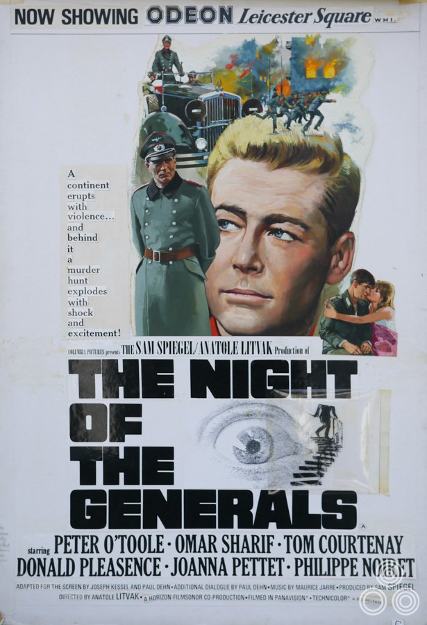 L'affiche du film The Night of the Generals