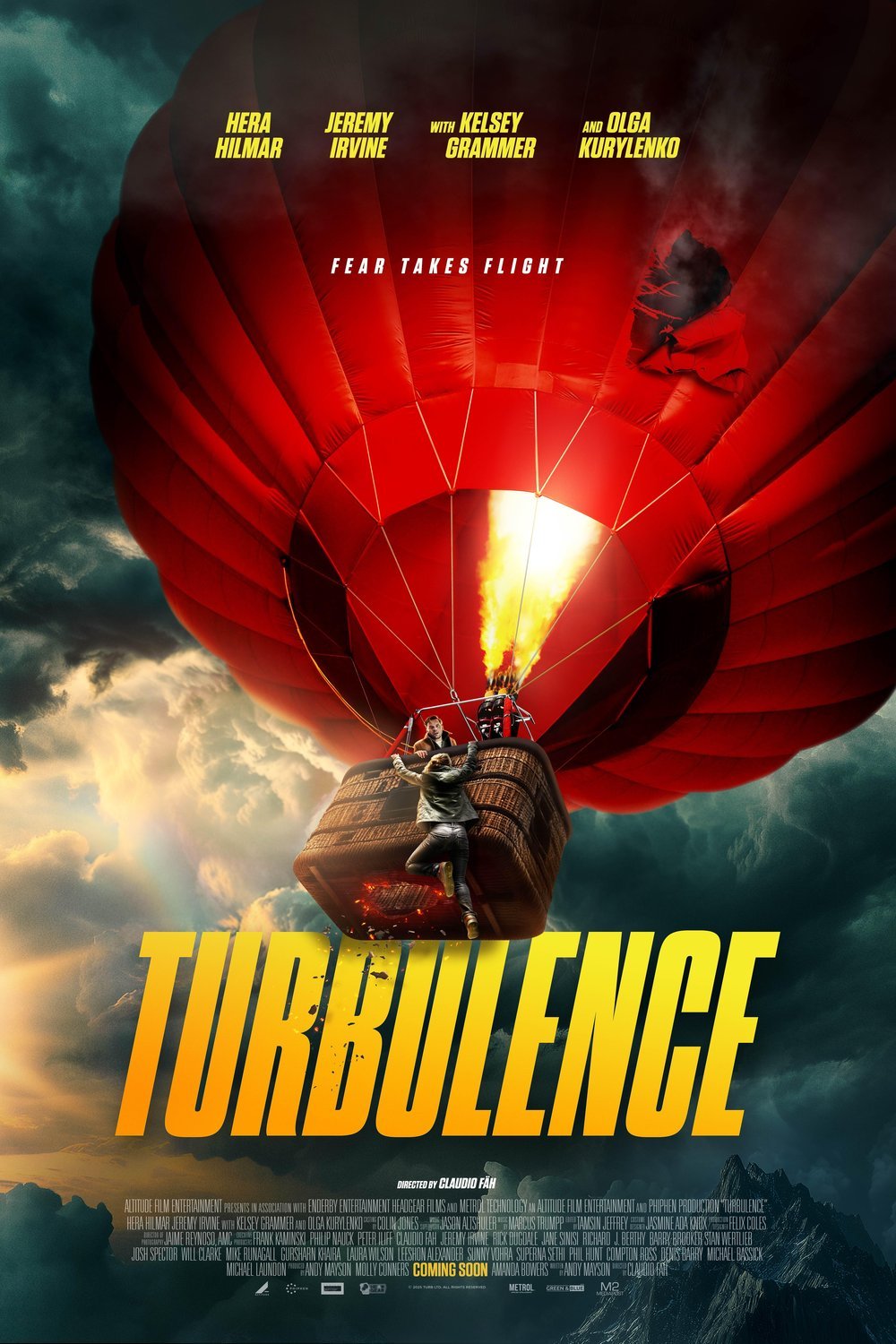L'affiche du film Turbulence