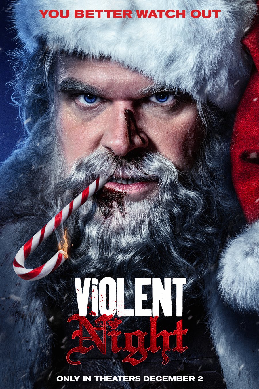 L'affiche du film Violent Night [2022]