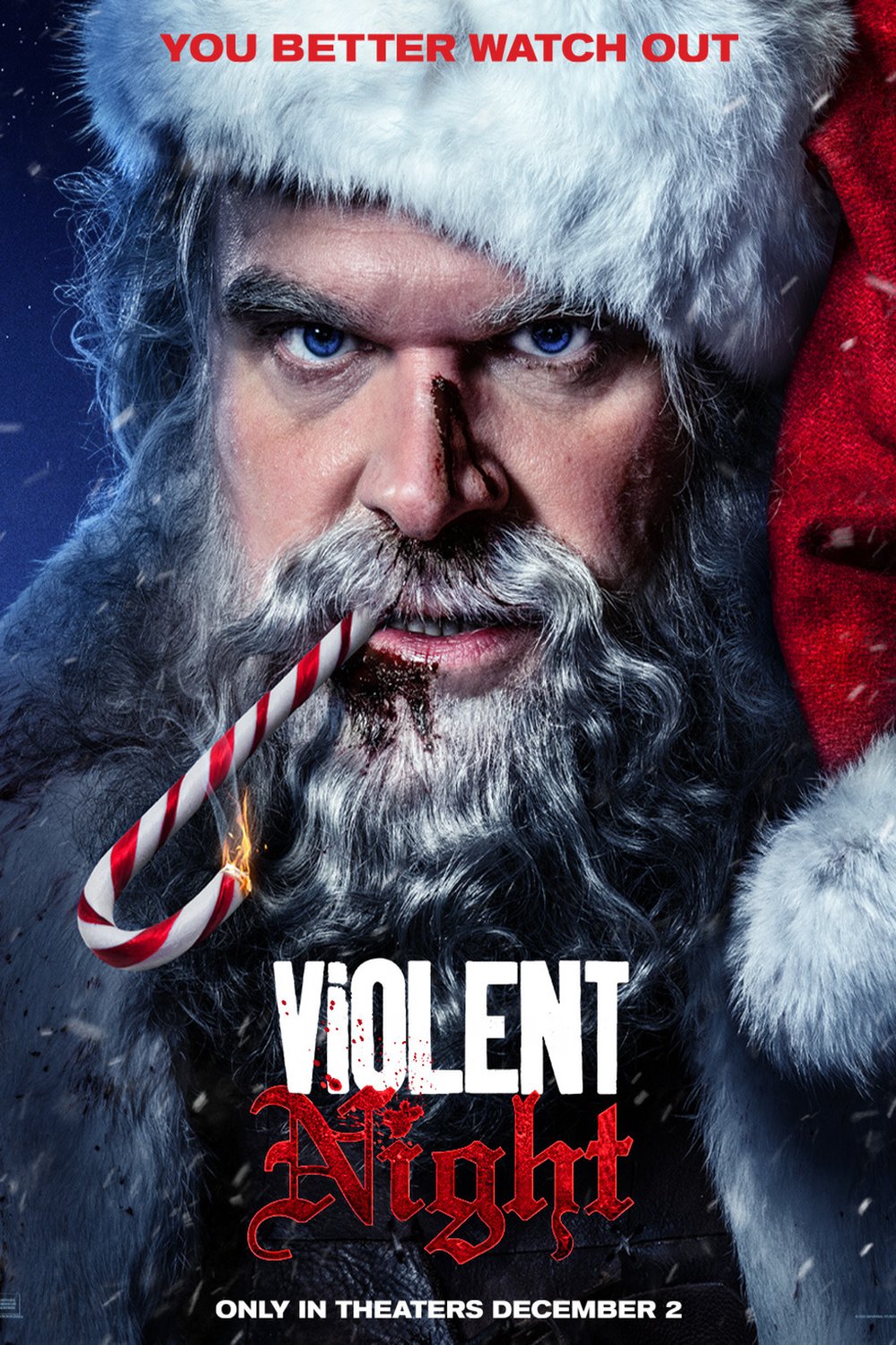 L'affiche du film Violent Night