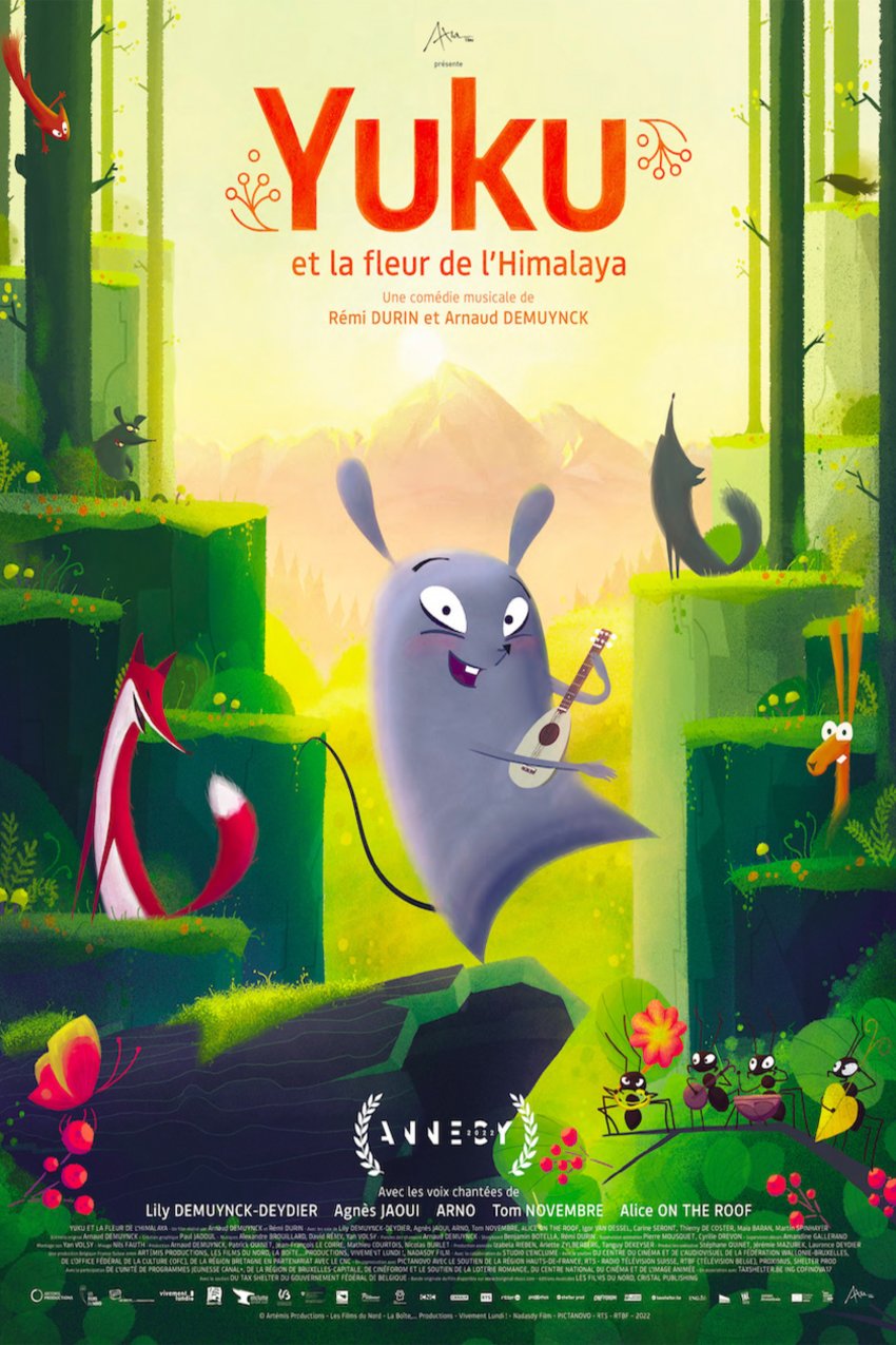 L'affiche du film Yuku et la fleur de l'Himalaya