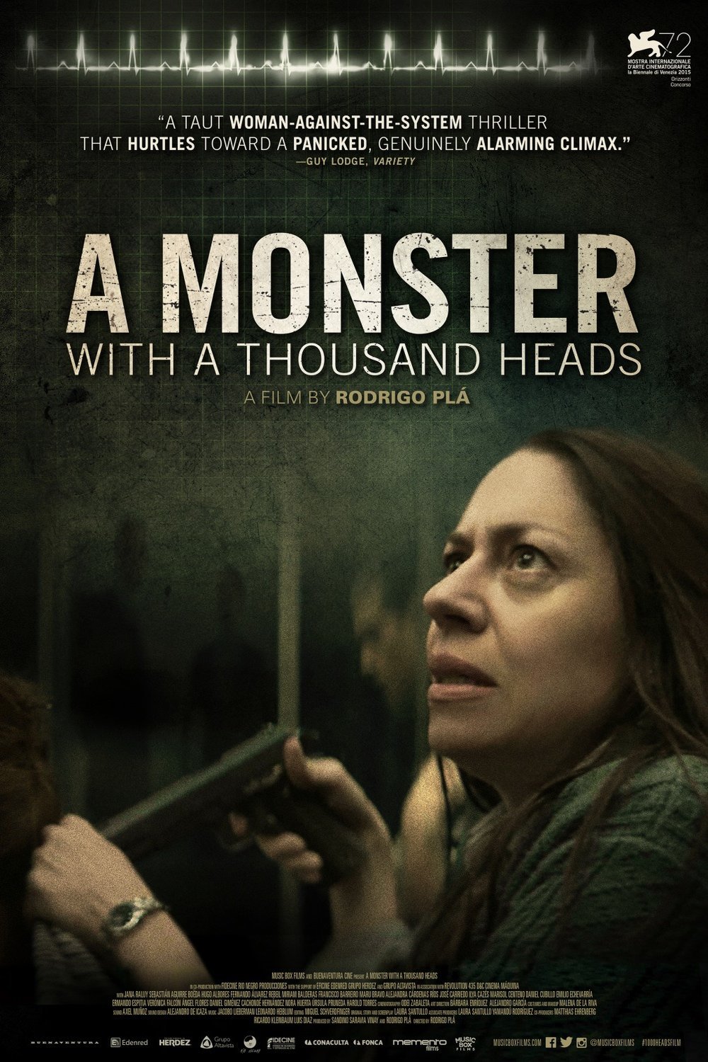 Spanish poster of the movie A Monster with a Thousand Heads