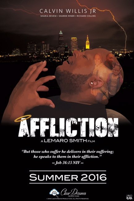 L'affiche du film Affliction [2016]