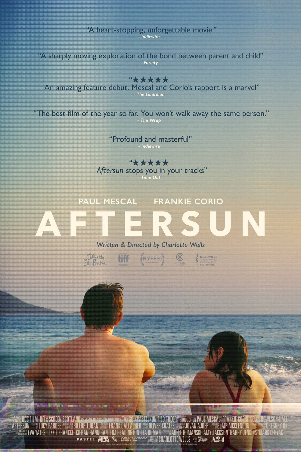 L'affiche du film Aftersun
