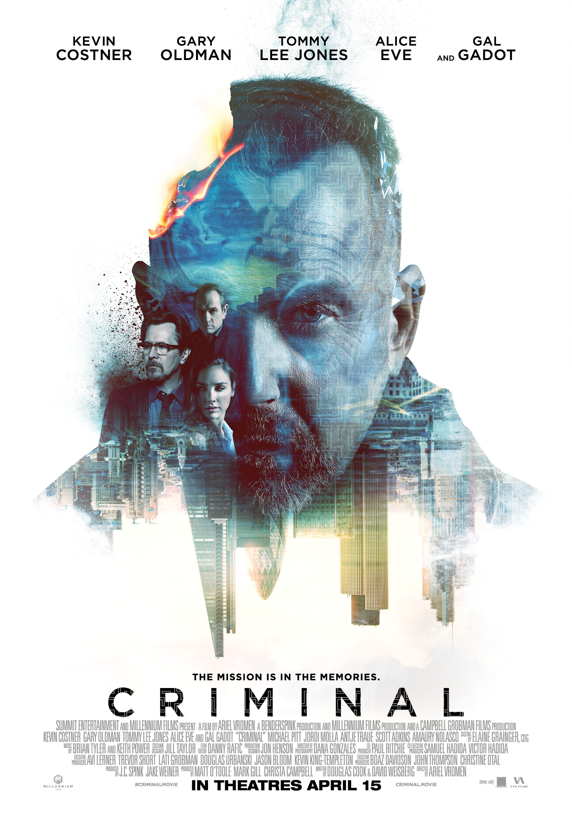 L'affiche du film Criminal [2016]