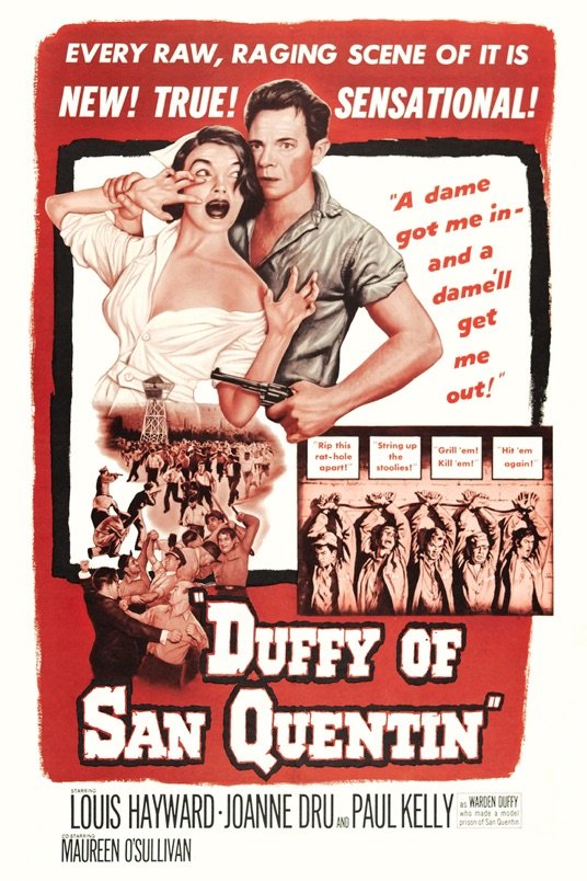 L'affiche du film Duffy of San Quentin