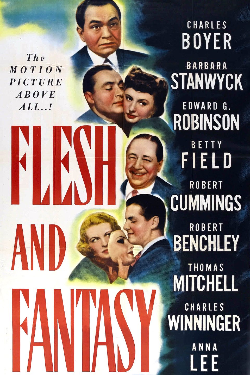 L'affiche du film Flesh and Fantasy
