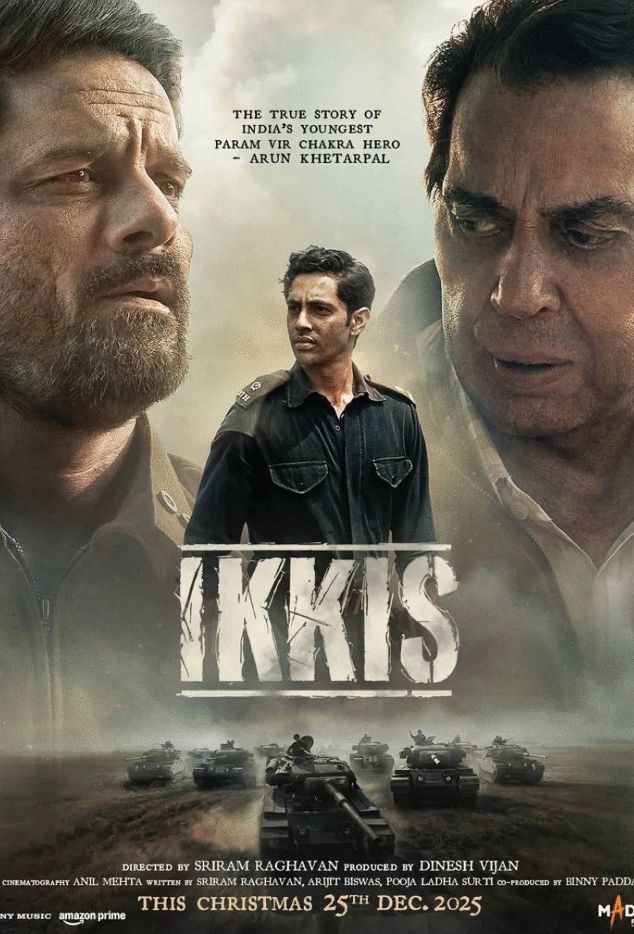 Ikkis 2026 By Sriram Raghavan Ikkis 2026 Orig Poster