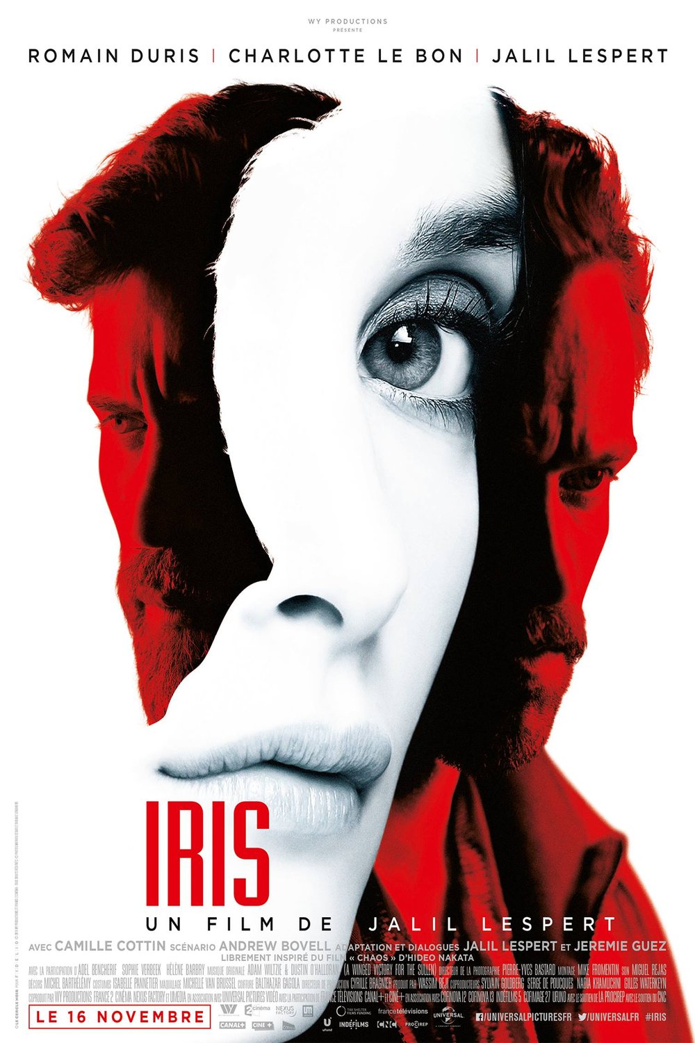 L'affiche originale du film In the Shadow of Iris en français