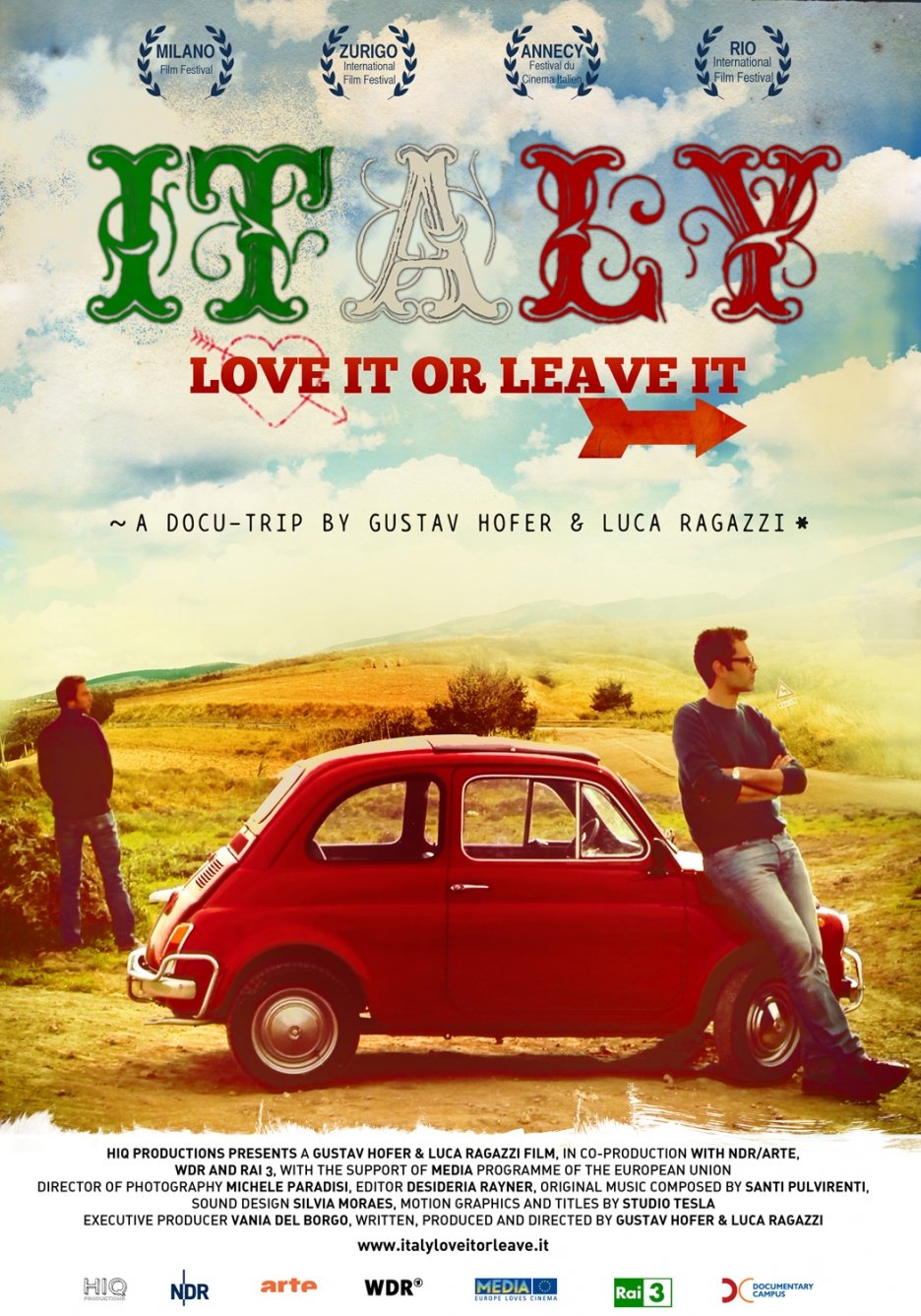 Poster of the movie L'Italie, tu l'aimes ou tu la quittes