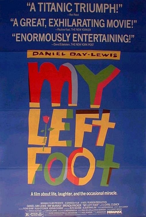 L'affiche du film My Left Foot