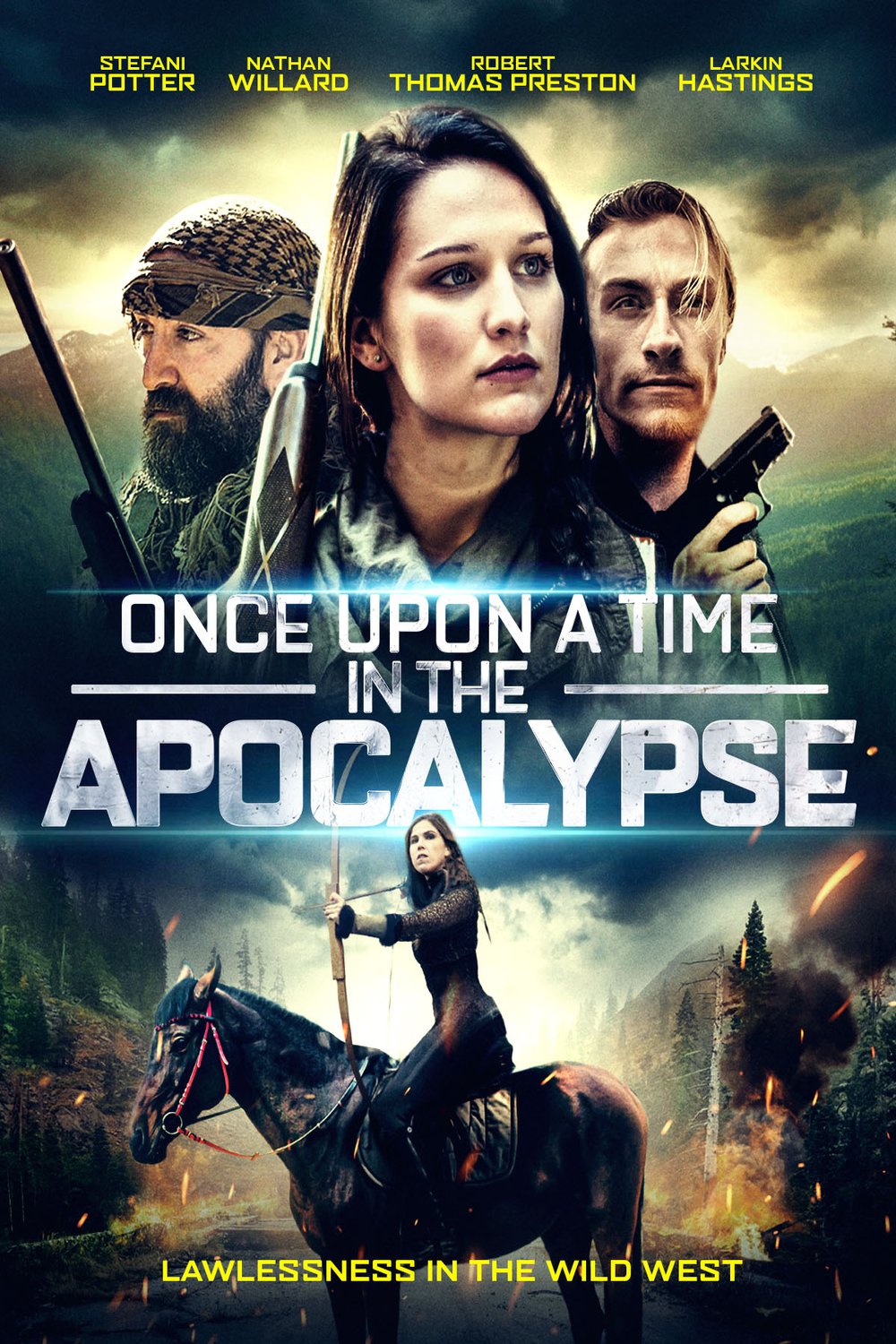 L'affiche du film Once Upon a Time in the Apocalypse [2021]
