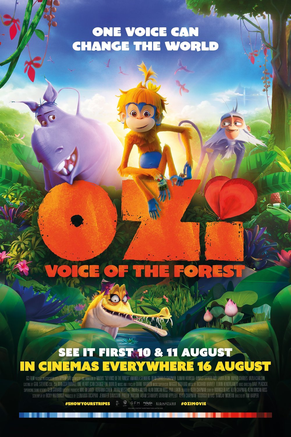 Poster of the movie Ozi: Voice of the Forest