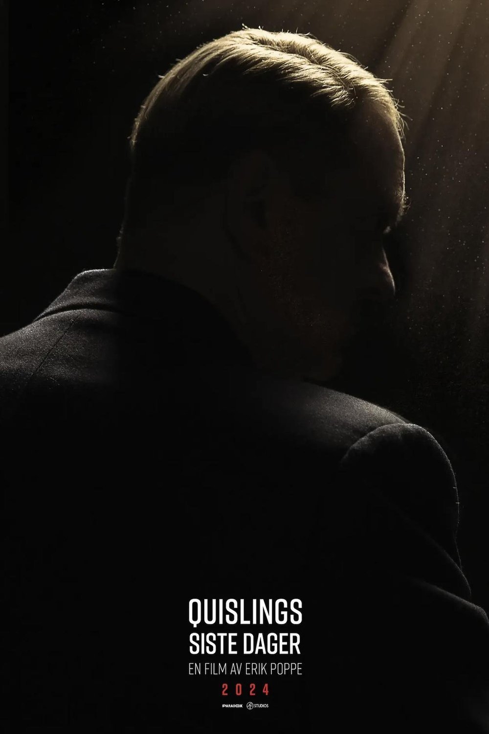 L'affiche du film Quislings Siste Dager