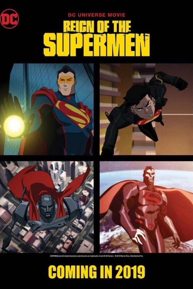 L'affiche du film Reign of the Supermen