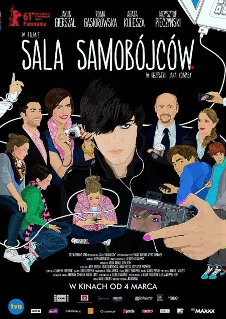 Polish poster of the movie Sala samobójców