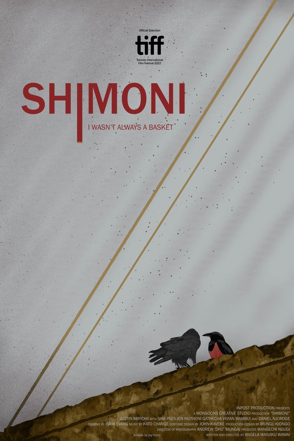 L'affiche originale du film Shimoni en Swahili