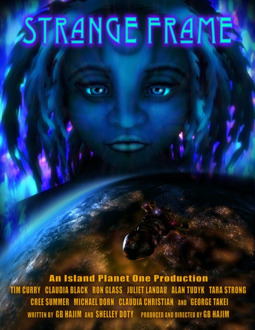 L'affiche du film Strange Frame: Love & Sax