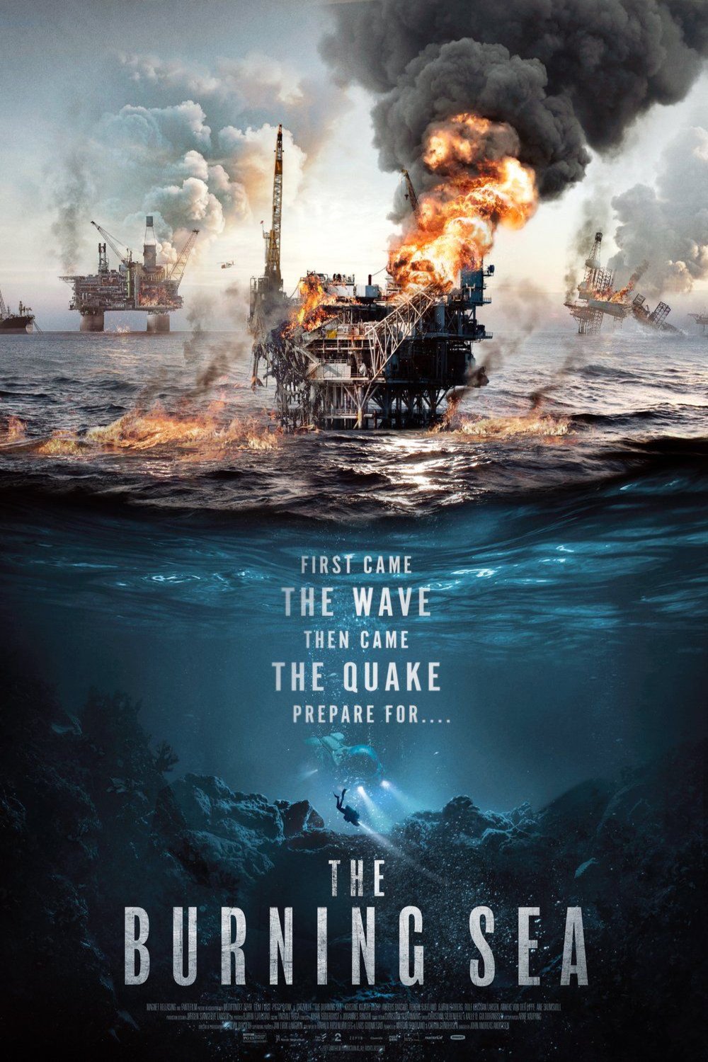 Poster of the movie The Burning Sea [2021]
