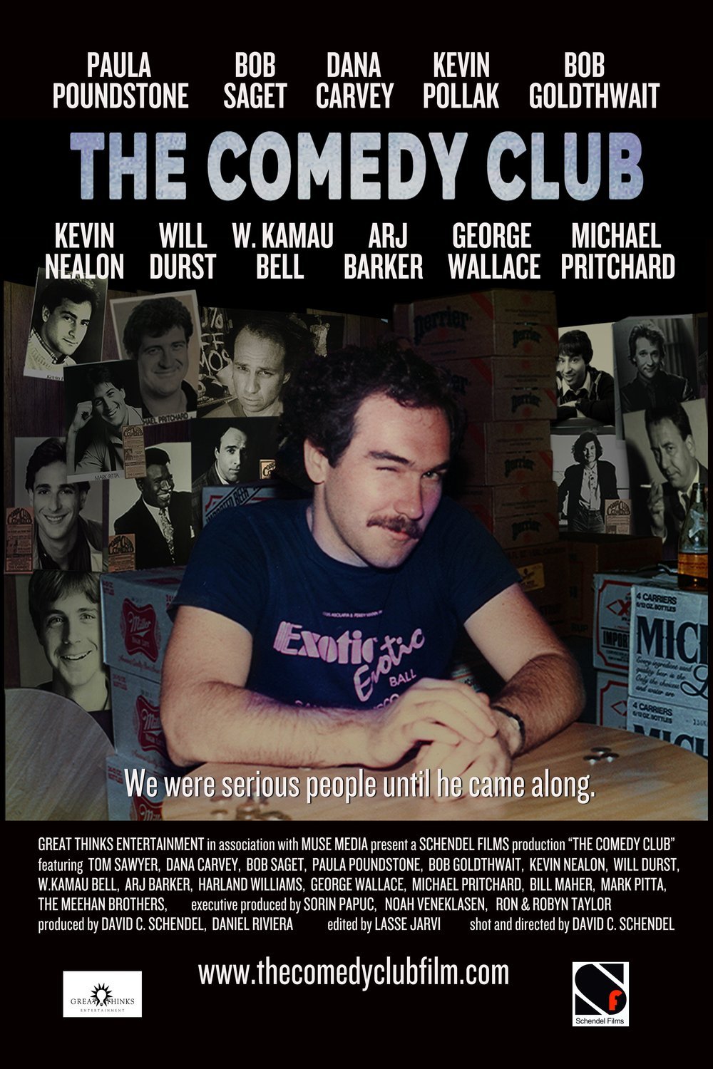 L'affiche du film The Comedy Club