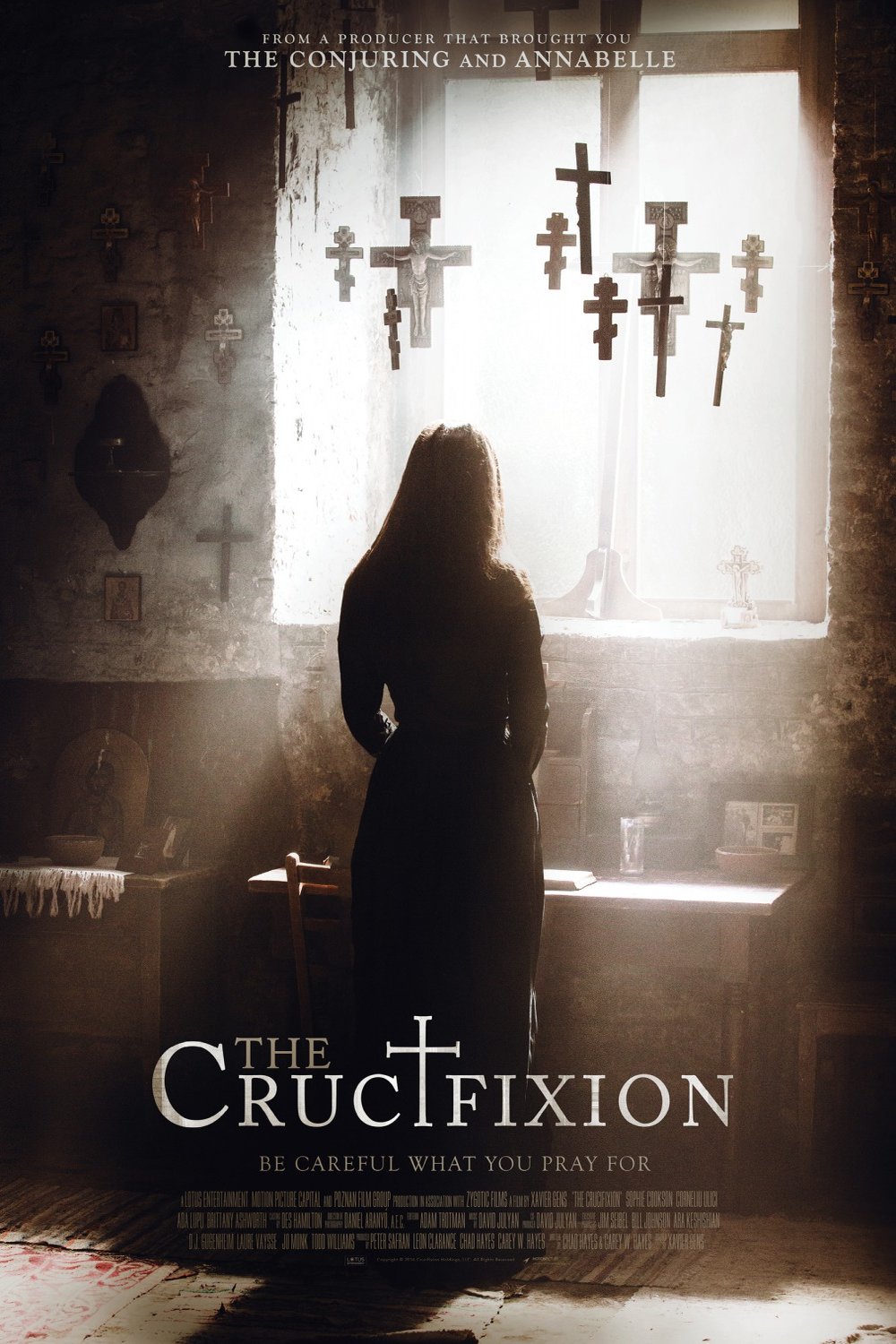 L'affiche du film The Crucifixion