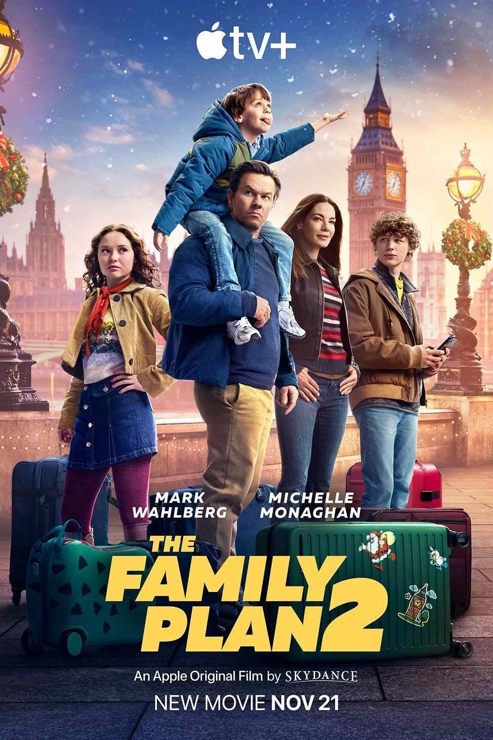 L'affiche du film The Family Plan 2