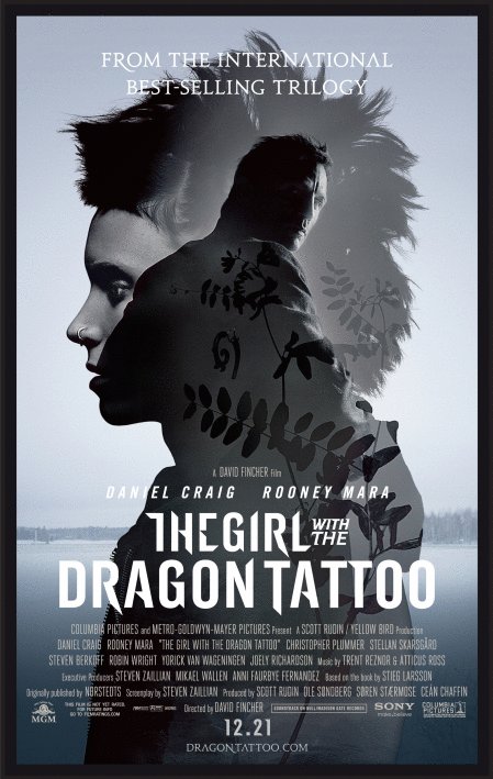 Poster of the movie The Girl with the Dragon Tattoo