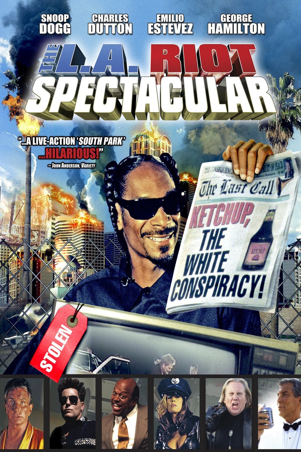L'affiche du film The L.A. Riot Spectacular