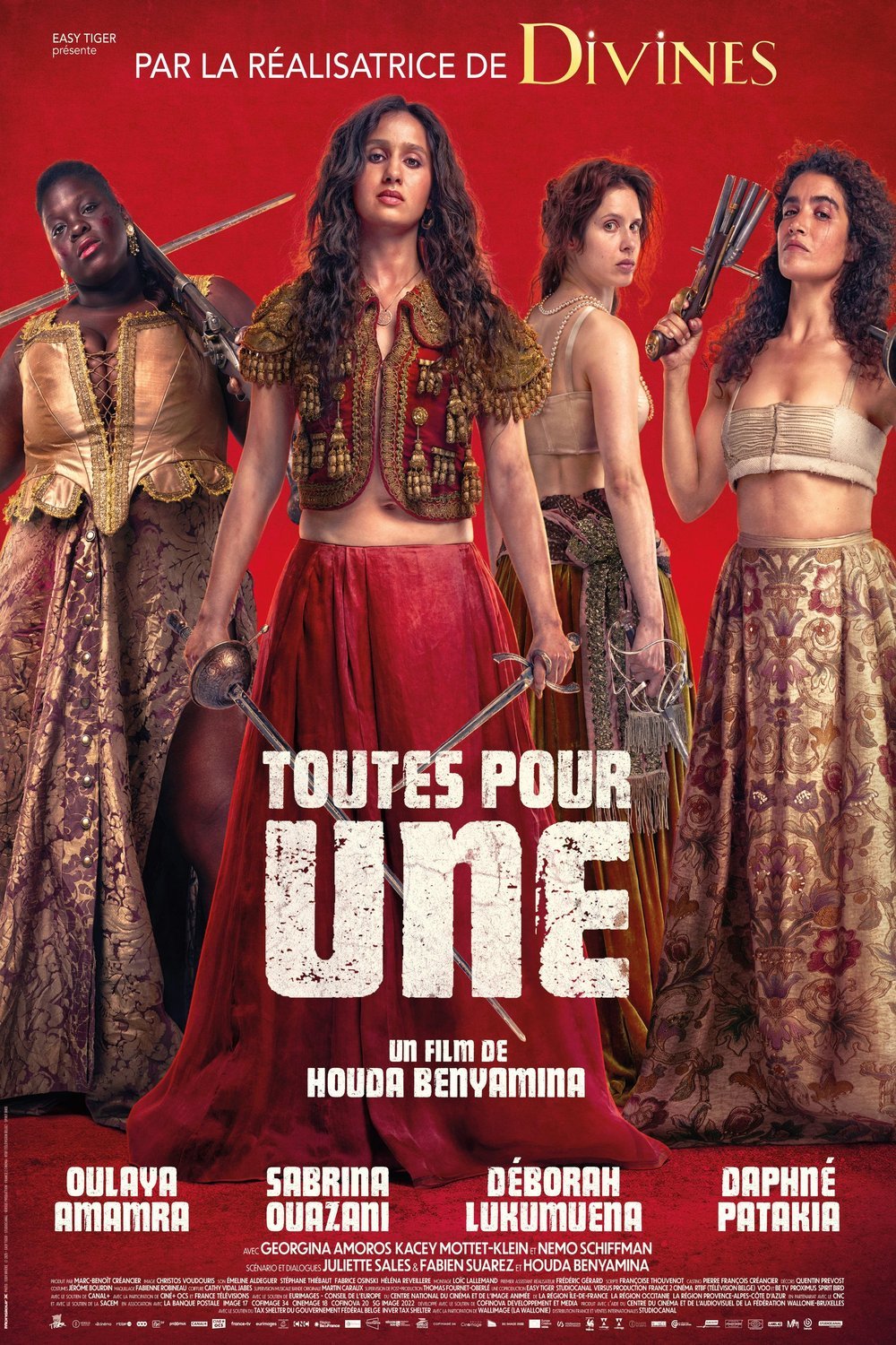 L'affiche du film Toutes pour une