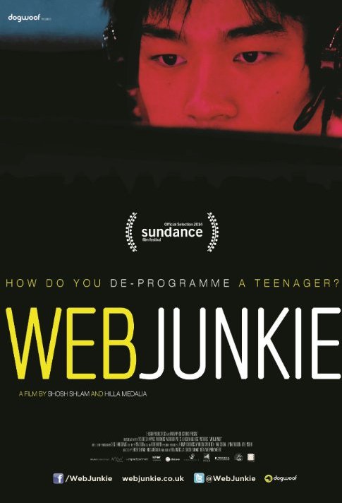 L'affiche du film Web Junkie