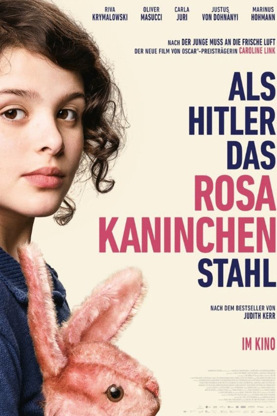 L'affiche originale du film Als Hitler das rosa Kaninchen stahl en allemand