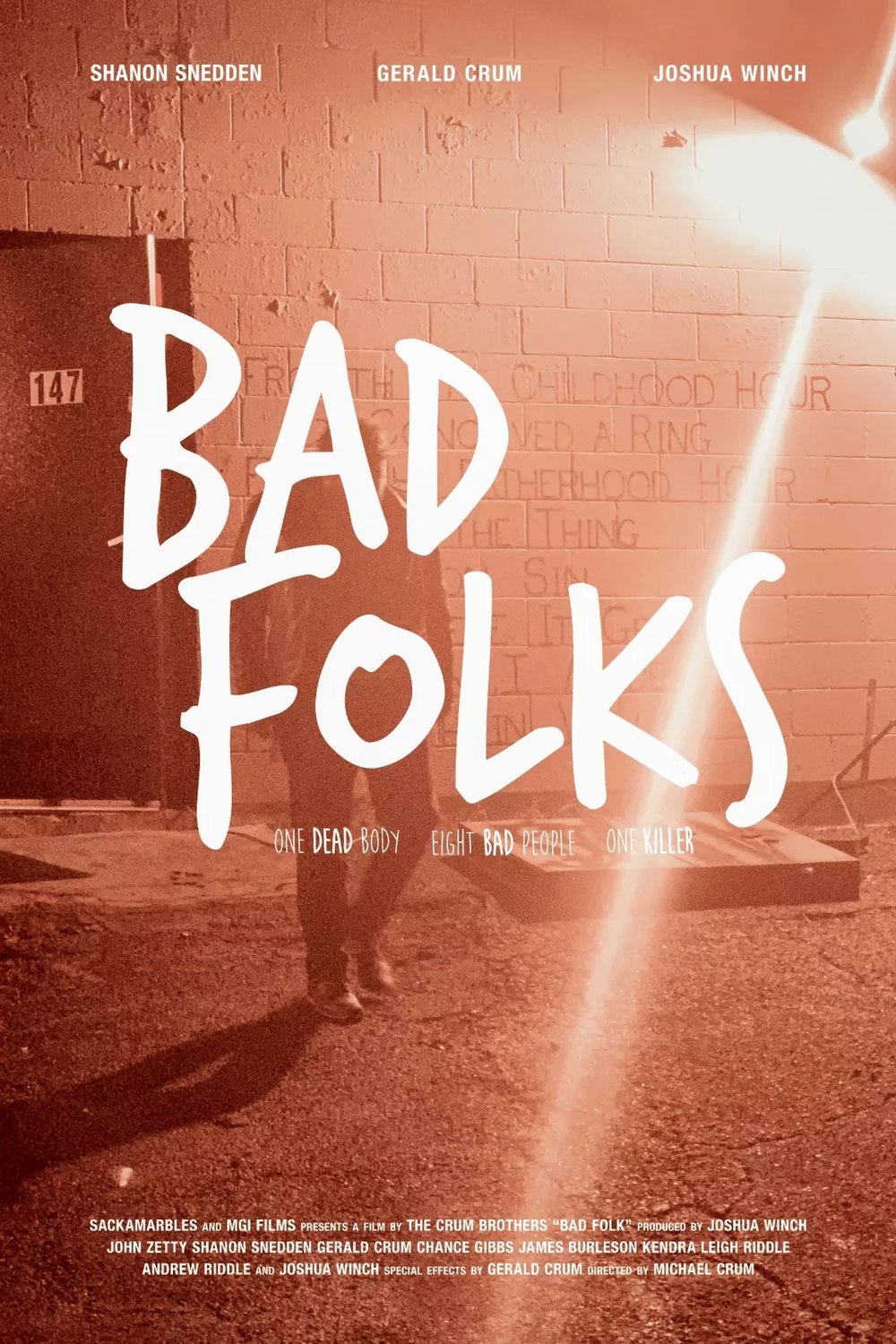 L'affiche du film Bad Folks